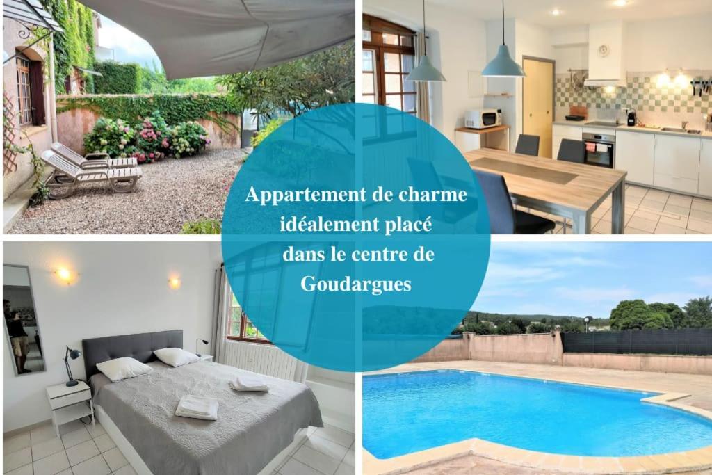 Apartmán Le Petit Goudarguais Goudargues Exteriér fotografie